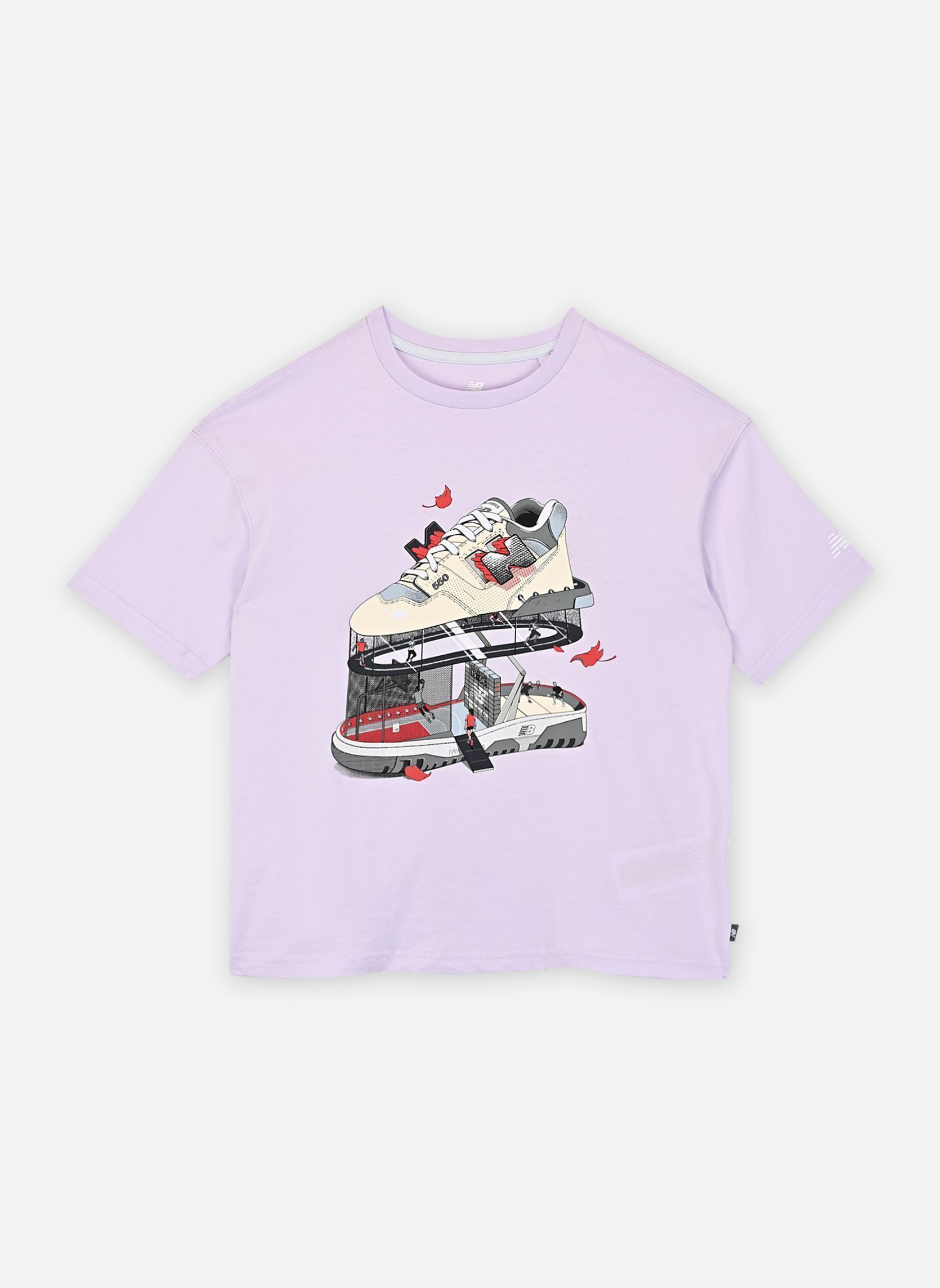 Vêtements New Balance Kids NB Fitness Centre Illustrated Graphic Tee pour Accessoires - vue 2
