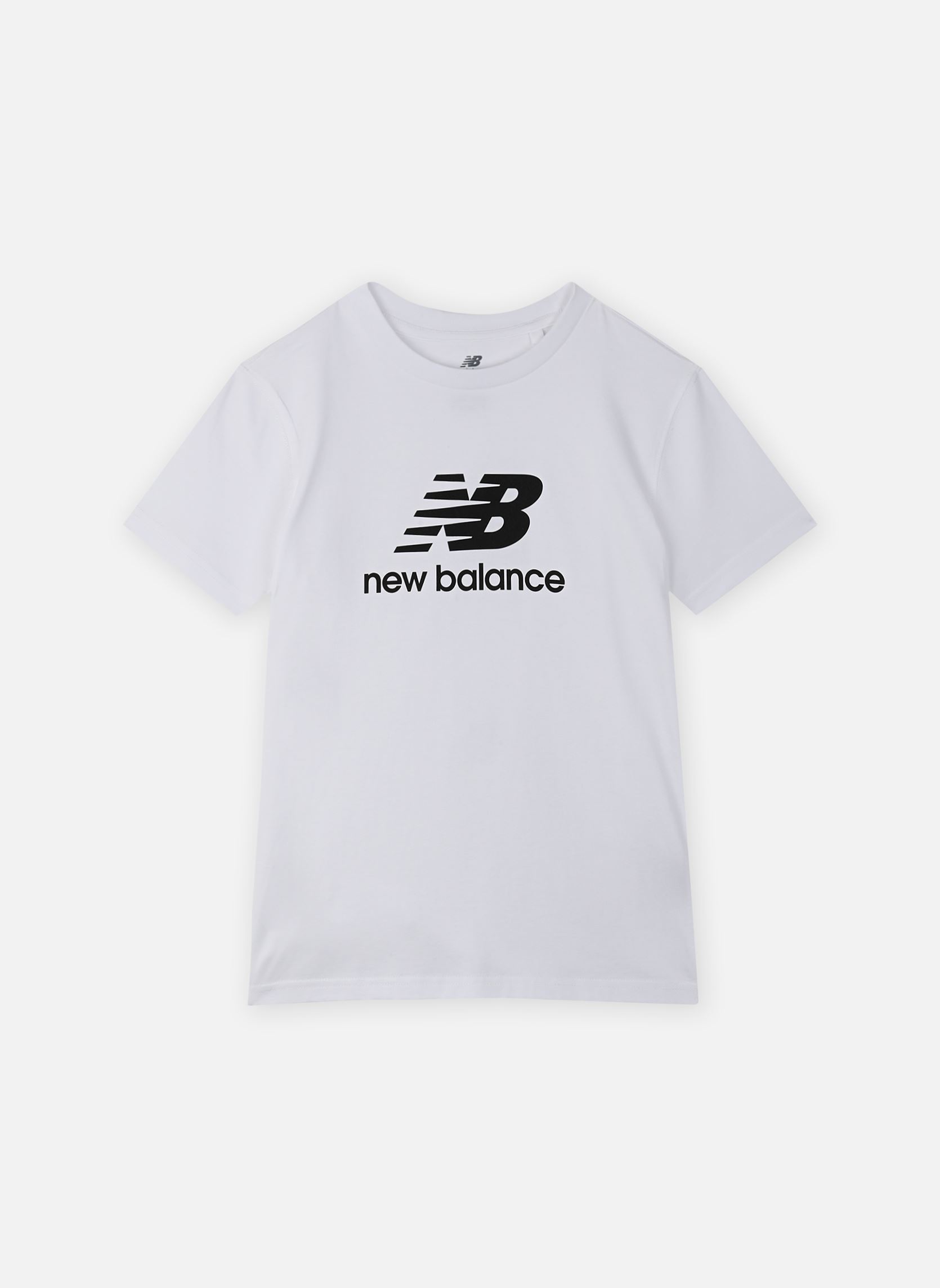 Vêtements New Balance Kids New Balance Jersey Stacked Logo Tee Girl pour Accessoires