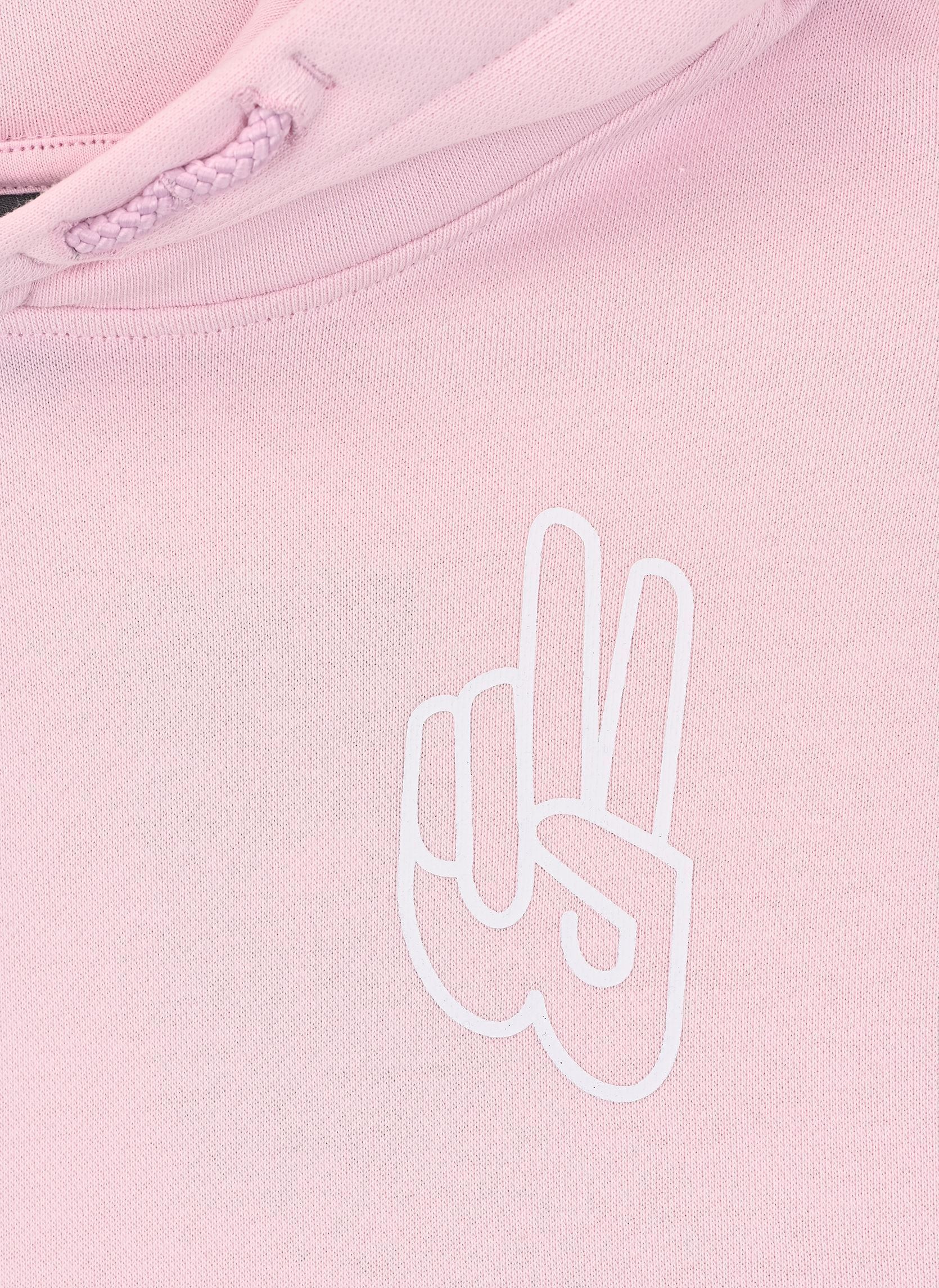 Sweats à capuche NB Peace Back Graphic FT Hoodie fille violet New Balance Kids Sweats à capuche NB Peace Back Graphic FT Hoodie fille violet LIGHT RASPBERRY