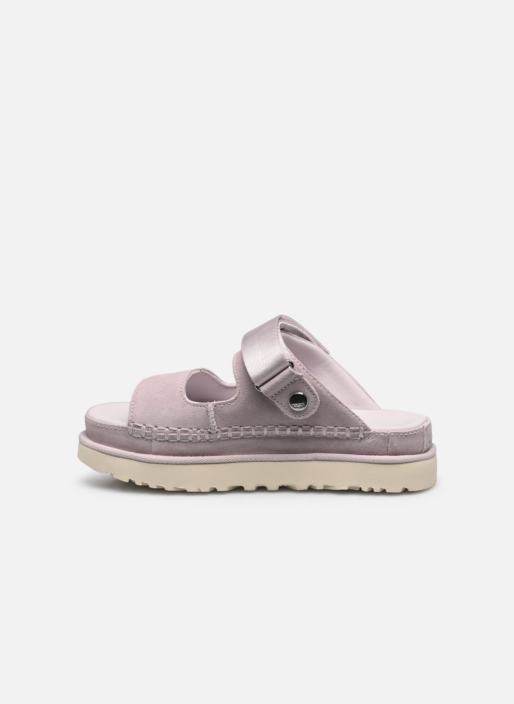 Sandales compensées et plateformes W Goldenstar Glide femme violet UGG Sandales compensées et plateformes W Goldenstar Glide femme violet BAY FOG