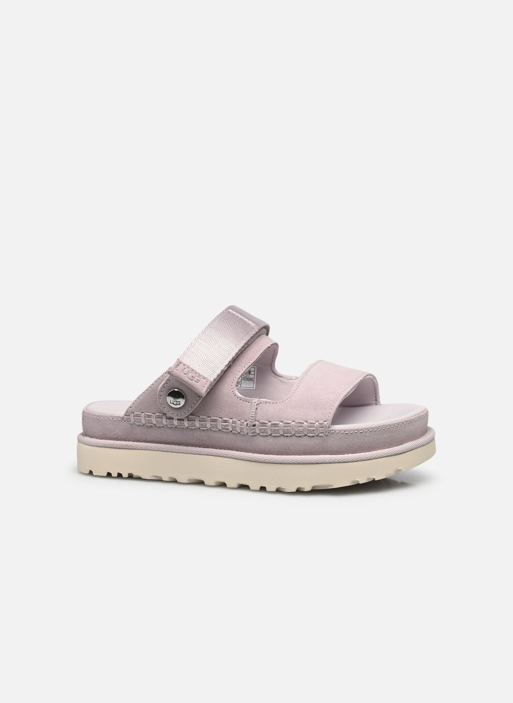 Sandales compensées et plateformes W Goldenstar Glide femme violet UGG Sandales compensées et plateformes W Goldenstar Glide femme violet BAY FOG