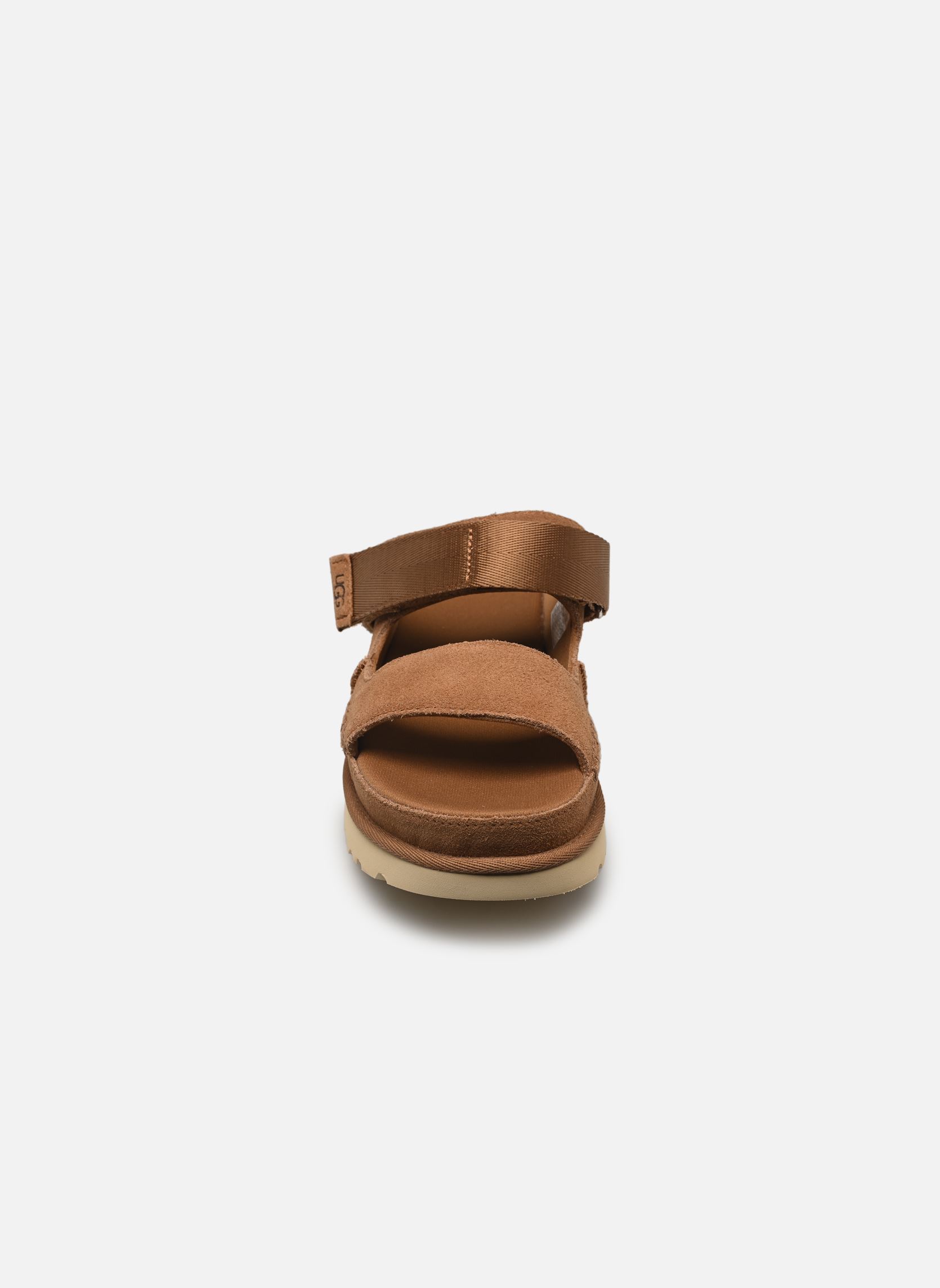 Sandales compensées et plateformes W Goldenstar Glide femme marron UGG Sandales compensées et plateformes W Goldenstar Glide femme marron CHESTNUT