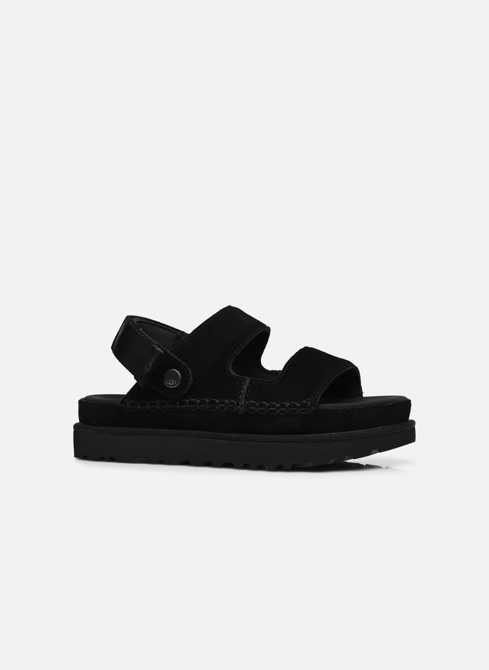 Sandalen met sleehak en plateau W Goldenstar Glide dames zwart UGG Sandalen met sleehak en plateau W Goldenstar Glide dames zwart BLACK