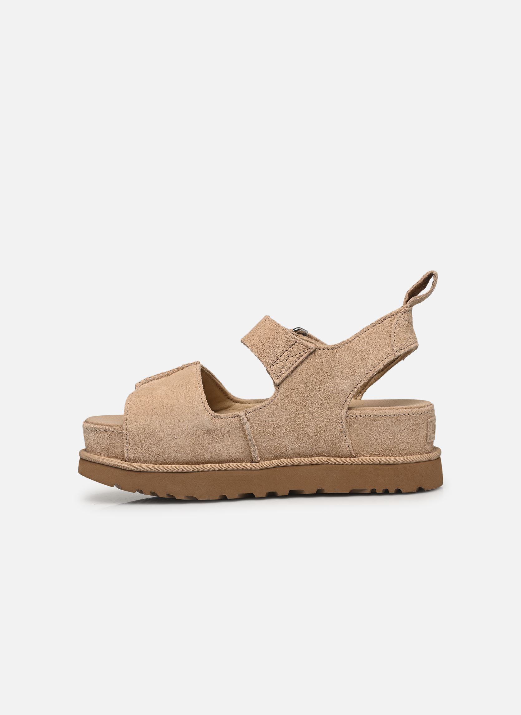 Sandales compensées et plateformes W Goldenstar Hi femme beige UGG Sandales compensées et plateformes W Goldenstar Hi femme beige SAND