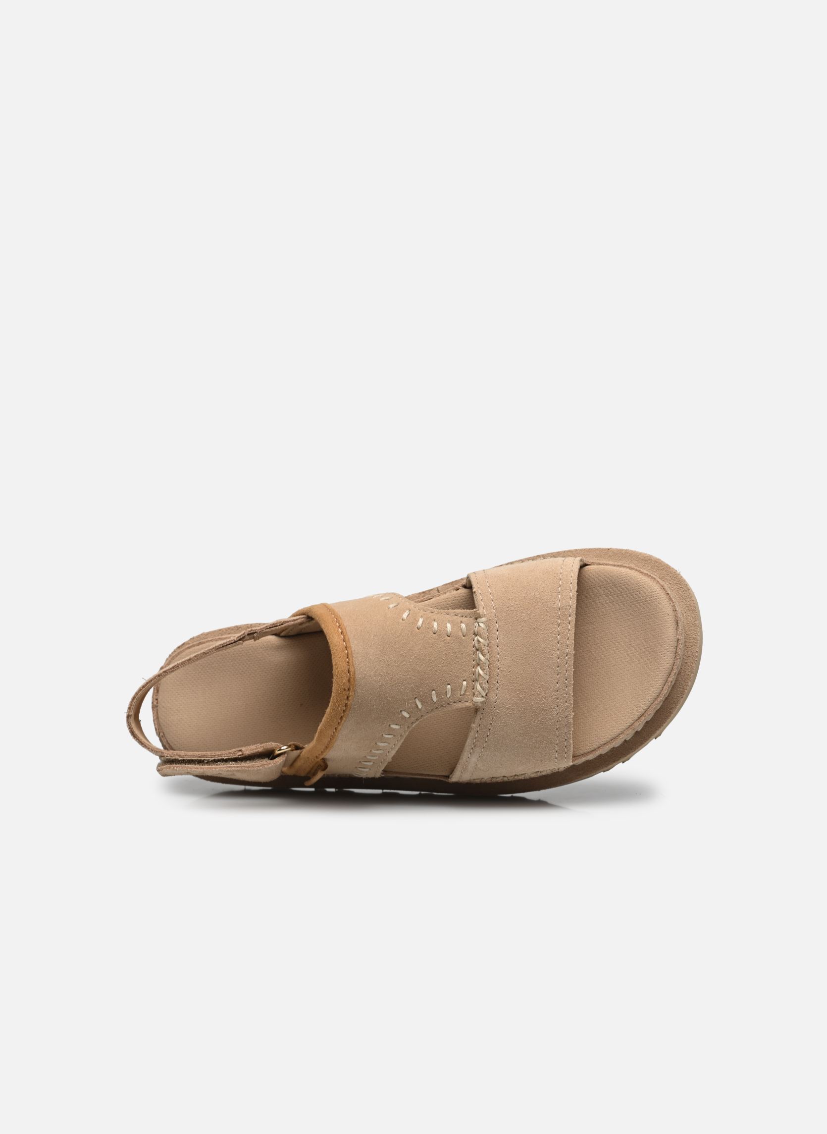 Sandales compensées et plateformes W Goldenstar Regenerate femme beige UGG Sandales compensées et plateformes W Goldenstar Regenerate femme beige SAND
