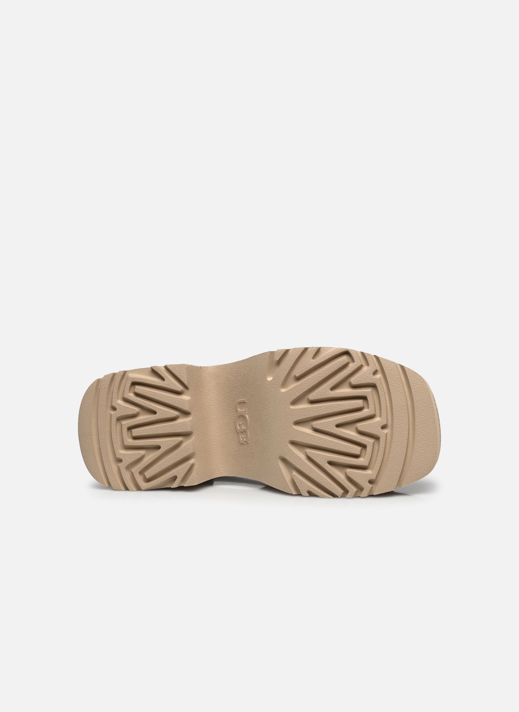 Sandali con zeppa e plateau W New Heights Ankle Strap donna beige UGG Sandali con zeppa e plateau W New Heights Ankle Strap donna beige MUSTARD SEED