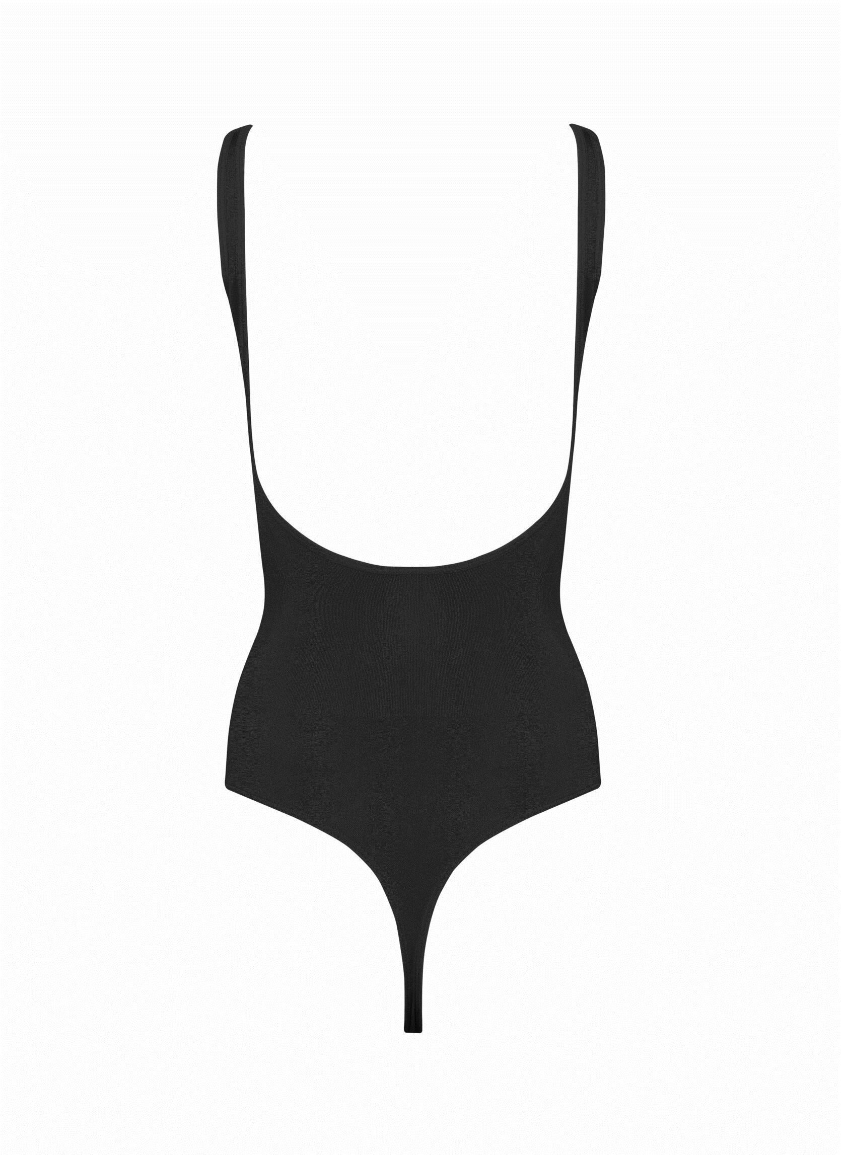 Bodys Low Back Body femme noir MAGIC Bodyfashion Bodys Low Back Body femme noir Black
