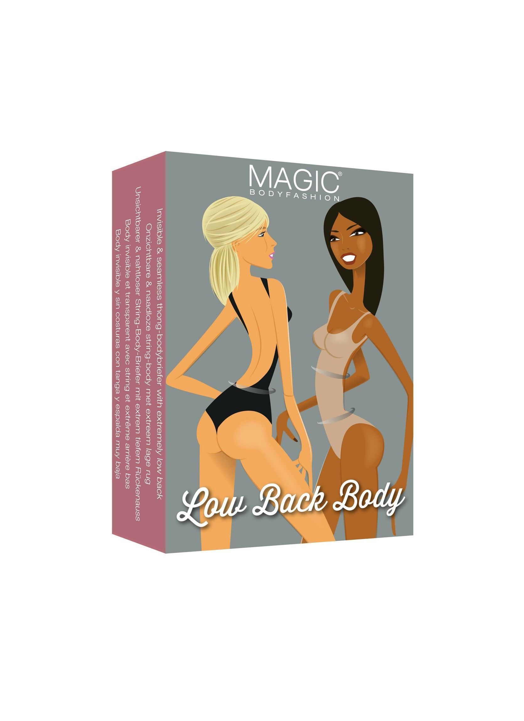 Bodys Low Back Body femme beige MAGIC Bodyfashion Bodys Low Back Body femme beige Latte