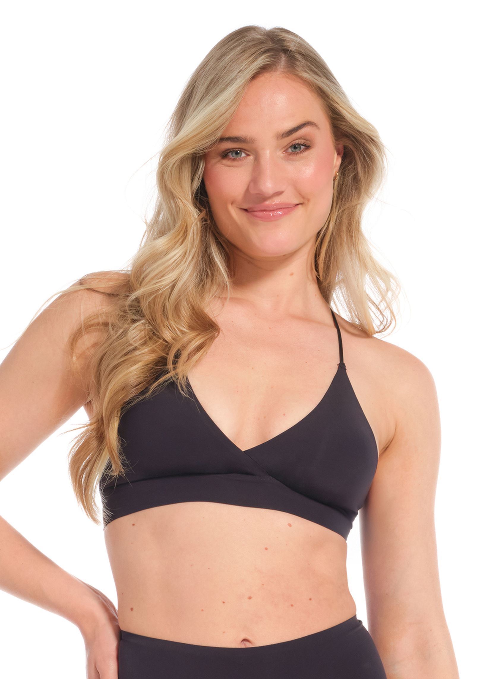 Brassières de Sport Dream Crossover Bralette femme noir MAGIC Bodyfashion Brassières de Sport Dream Crossover Bralette femme noir Black