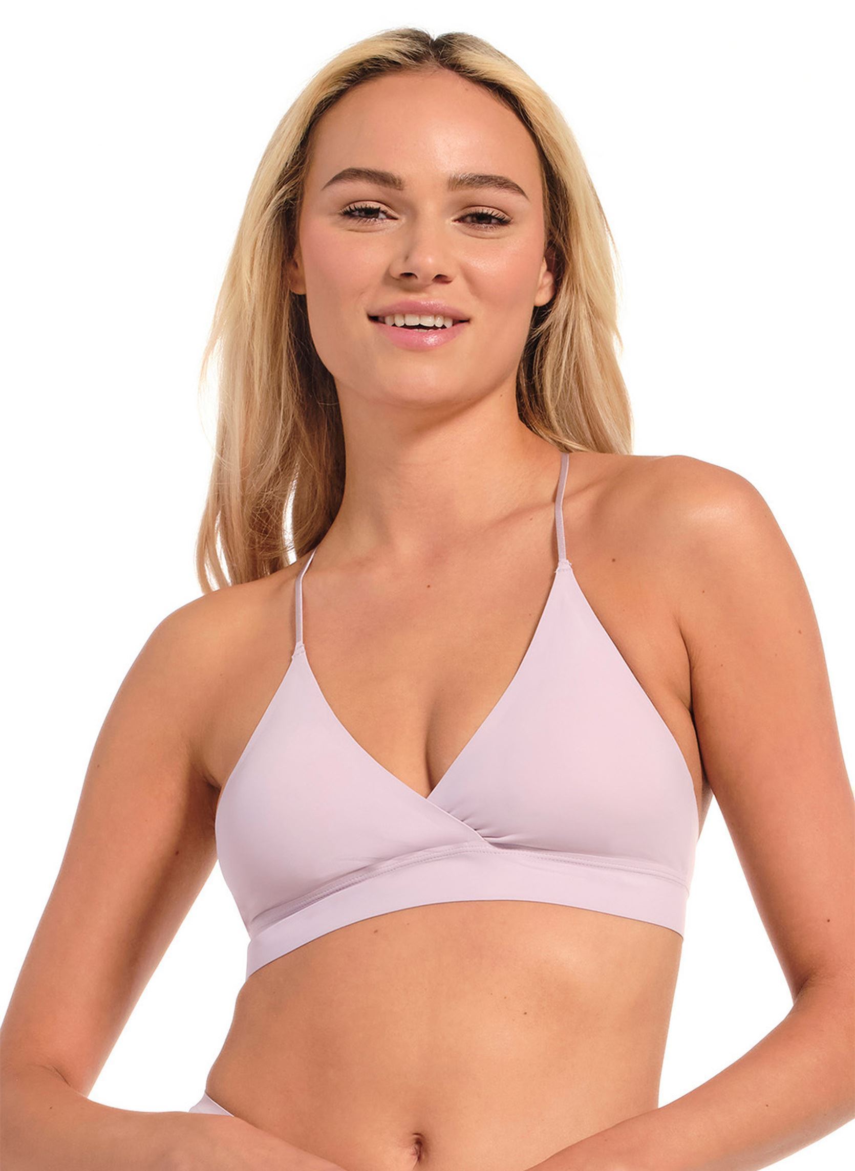 Sportbeha's Dream Crossover Bralette dames paars MAGIC Bodyfashion Sportbeha's Dream Crossover Bralette dames paars Mauve