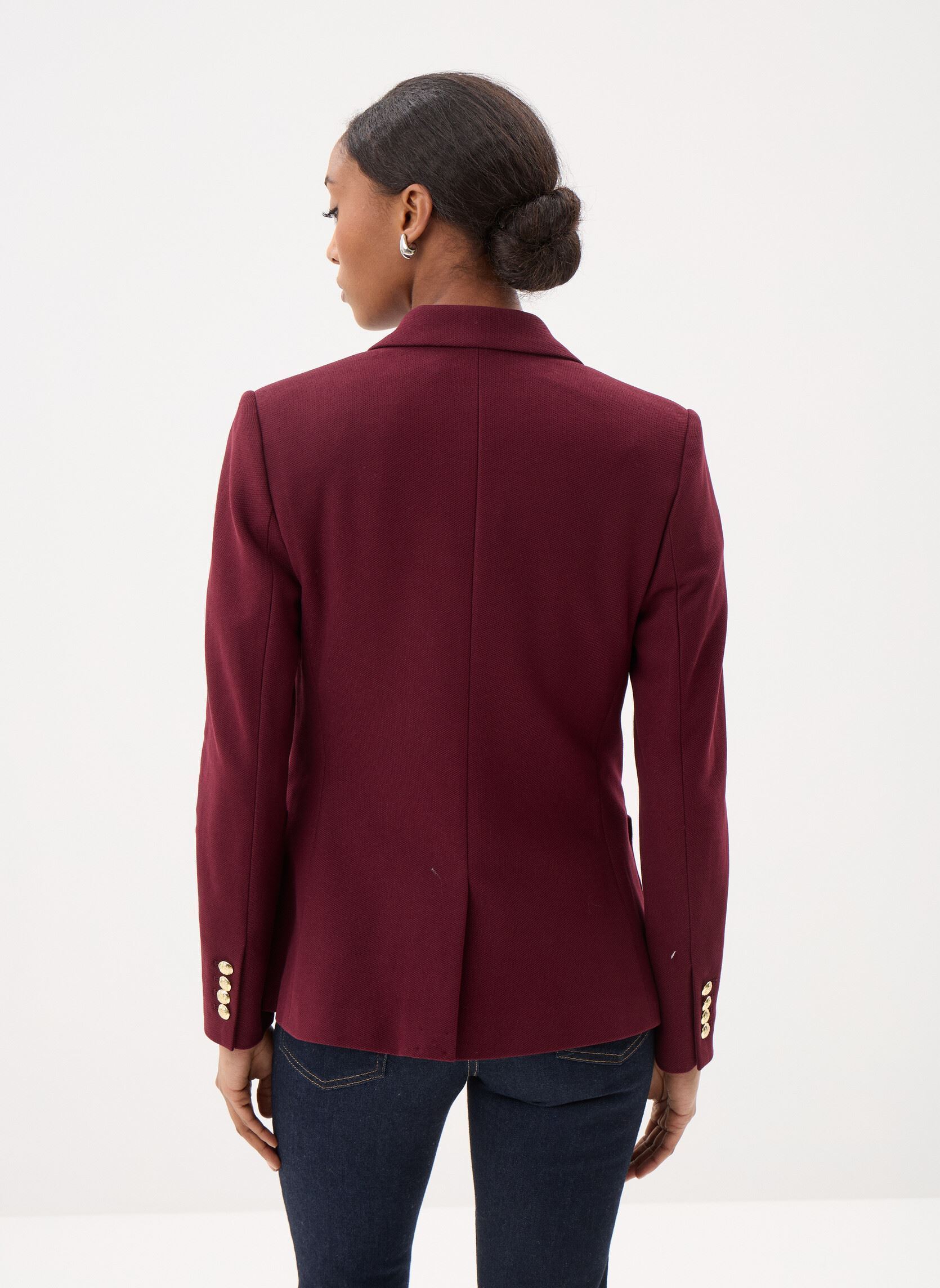 Blazer Anfisa-Lined-Jacket damen bordeaux Lauren Ralph Lauren Blazer Anfisa-Lined-Jacket damen bordeaux DARK GARNET