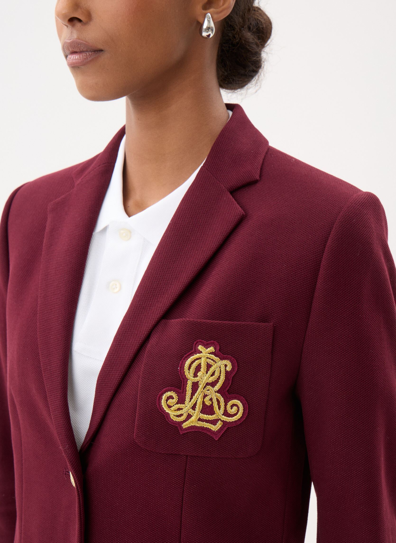 Blazer Anfisa-Lined-Jacket damen bordeaux Lauren Ralph Lauren Blazer Anfisa-Lined-Jacket damen bordeaux DARK GARNET