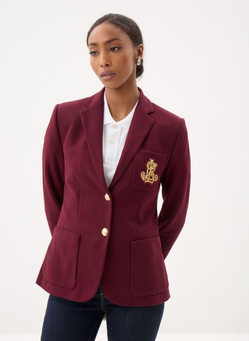 Lauren Ralph Lauren Blazer Anfisa-Lined-Jacket damen bordeaux