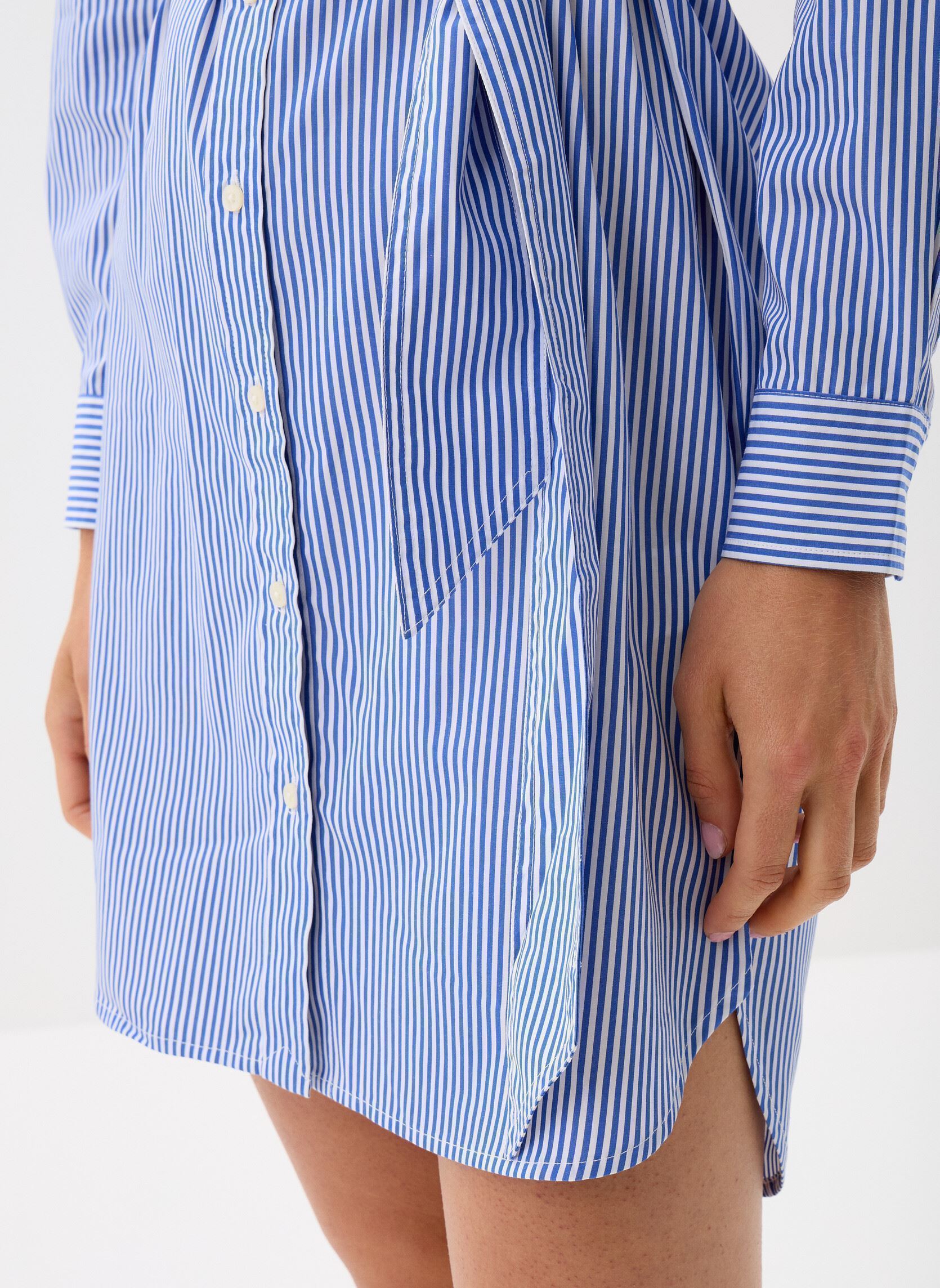 Abiti Kinley-Long Sleeve-Day Dress donna blu Lauren Ralph Lauren Abiti Kinley-Long Sleeve-Day Dress donna blu BLUE/WHITE