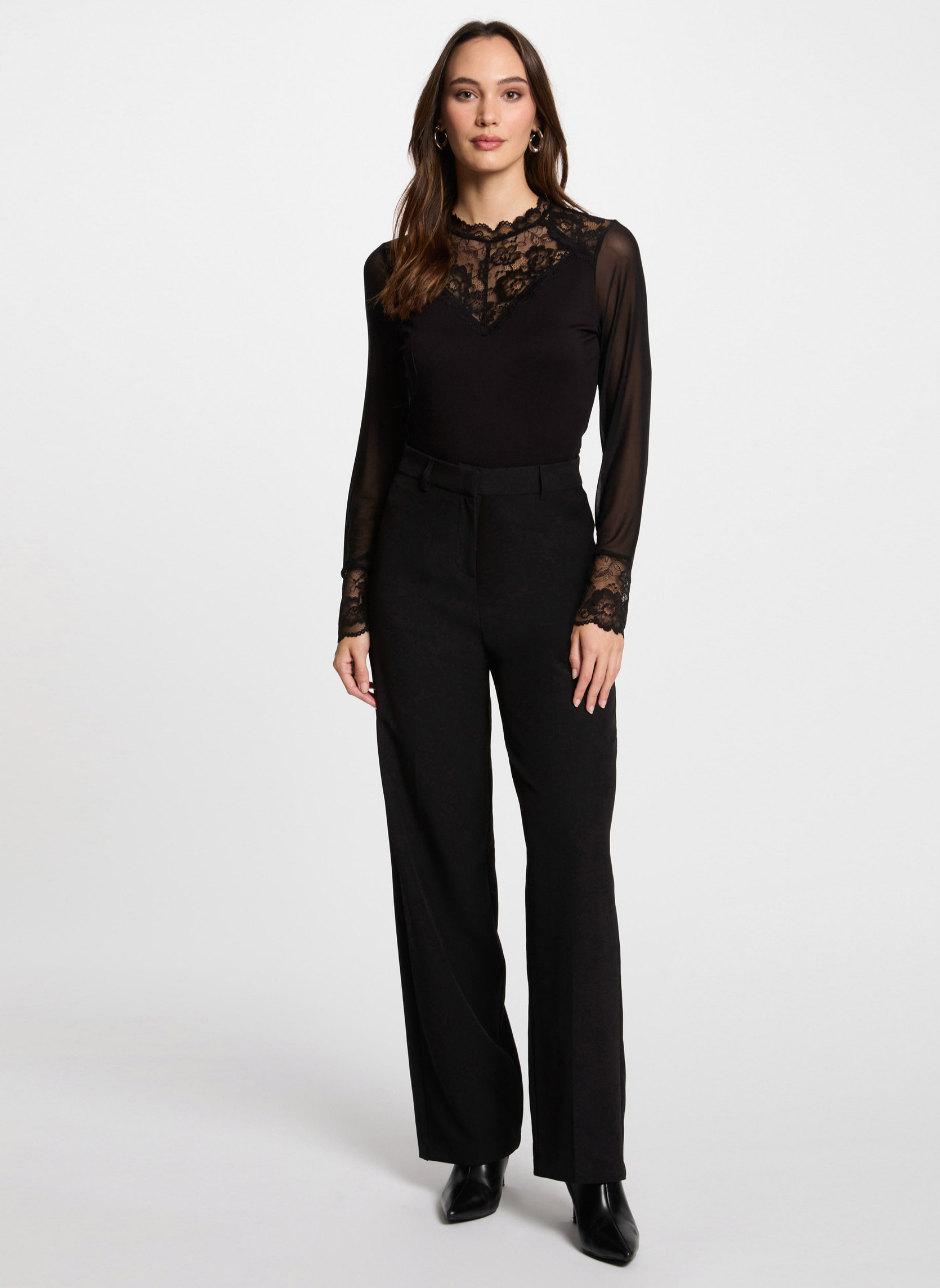 Tops 251-TIAMO femme noir Morgan Tops 251-TIAMO femme noir Noir