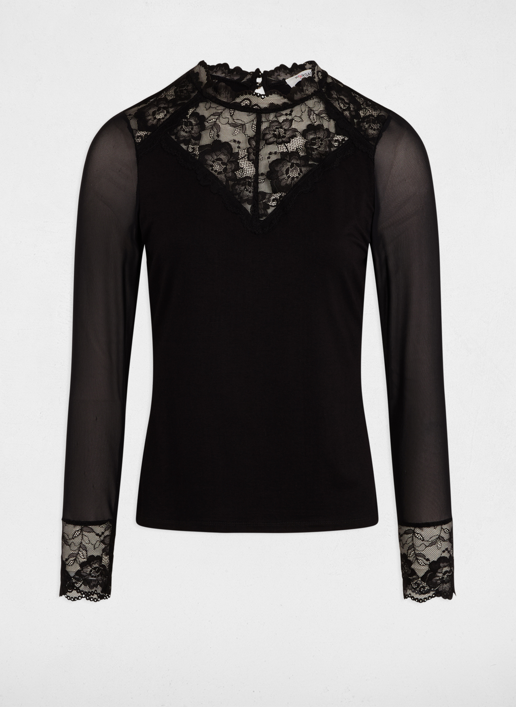 Tops 251-TIAMO femme noir Morgan Tops 251-TIAMO femme noir Noir