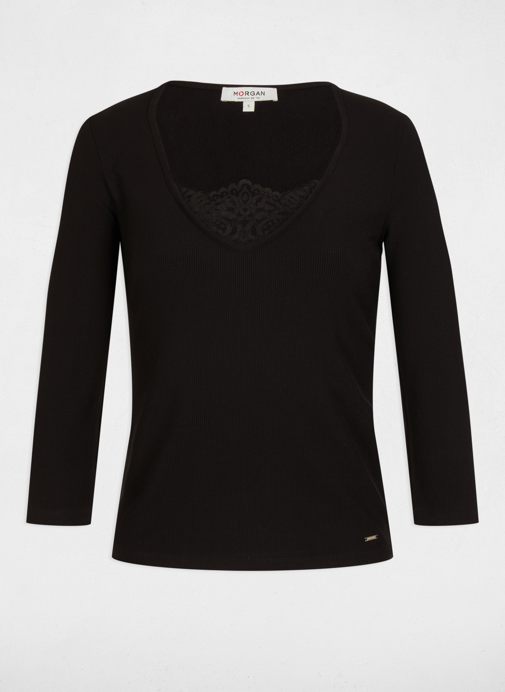 Tops 251-TDOUNIA femme noir Morgan Tops 251-TDOUNIA femme noir Noir
