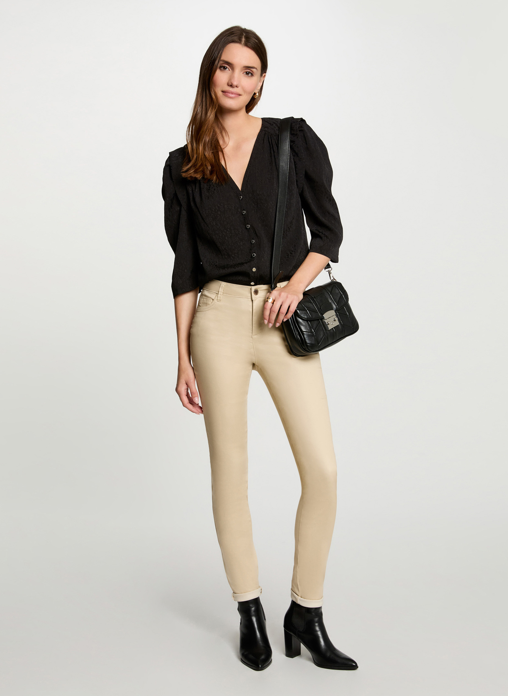 Chemises 251-CALA femme noir Morgan Chemises 251-CALA femme noir Noir