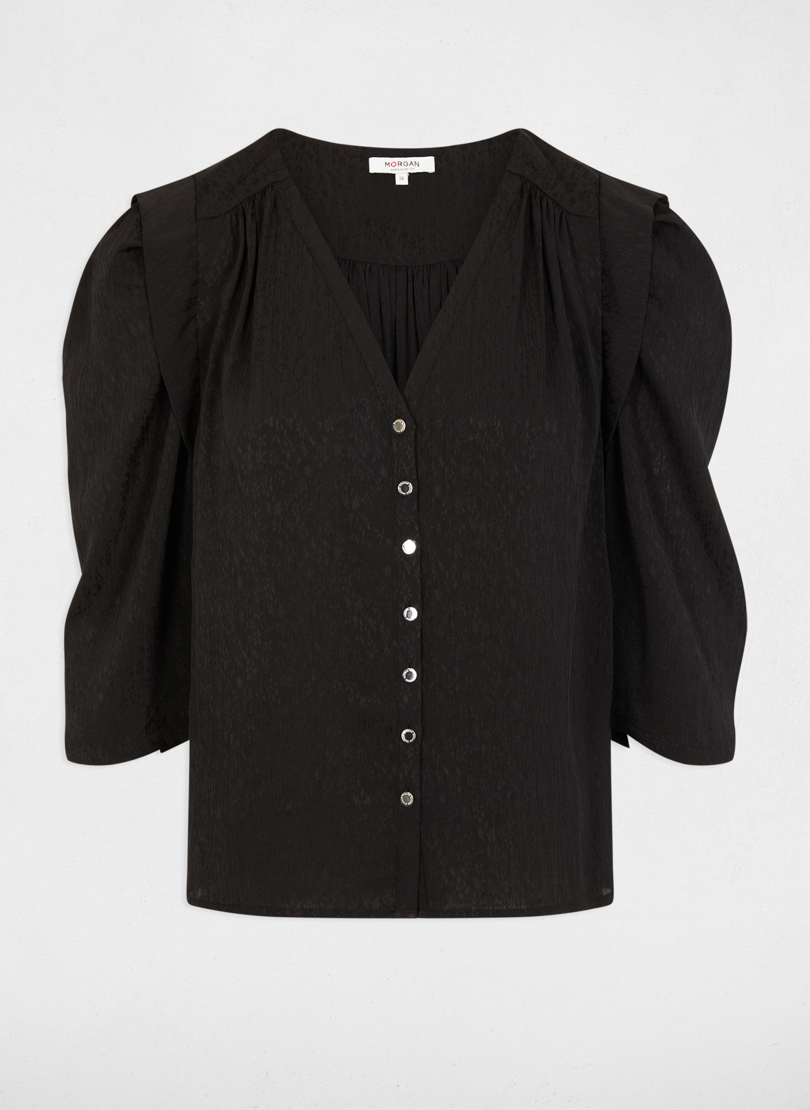Chemises 251-CALA femme noir Morgan Chemises 251-CALA femme noir Noir