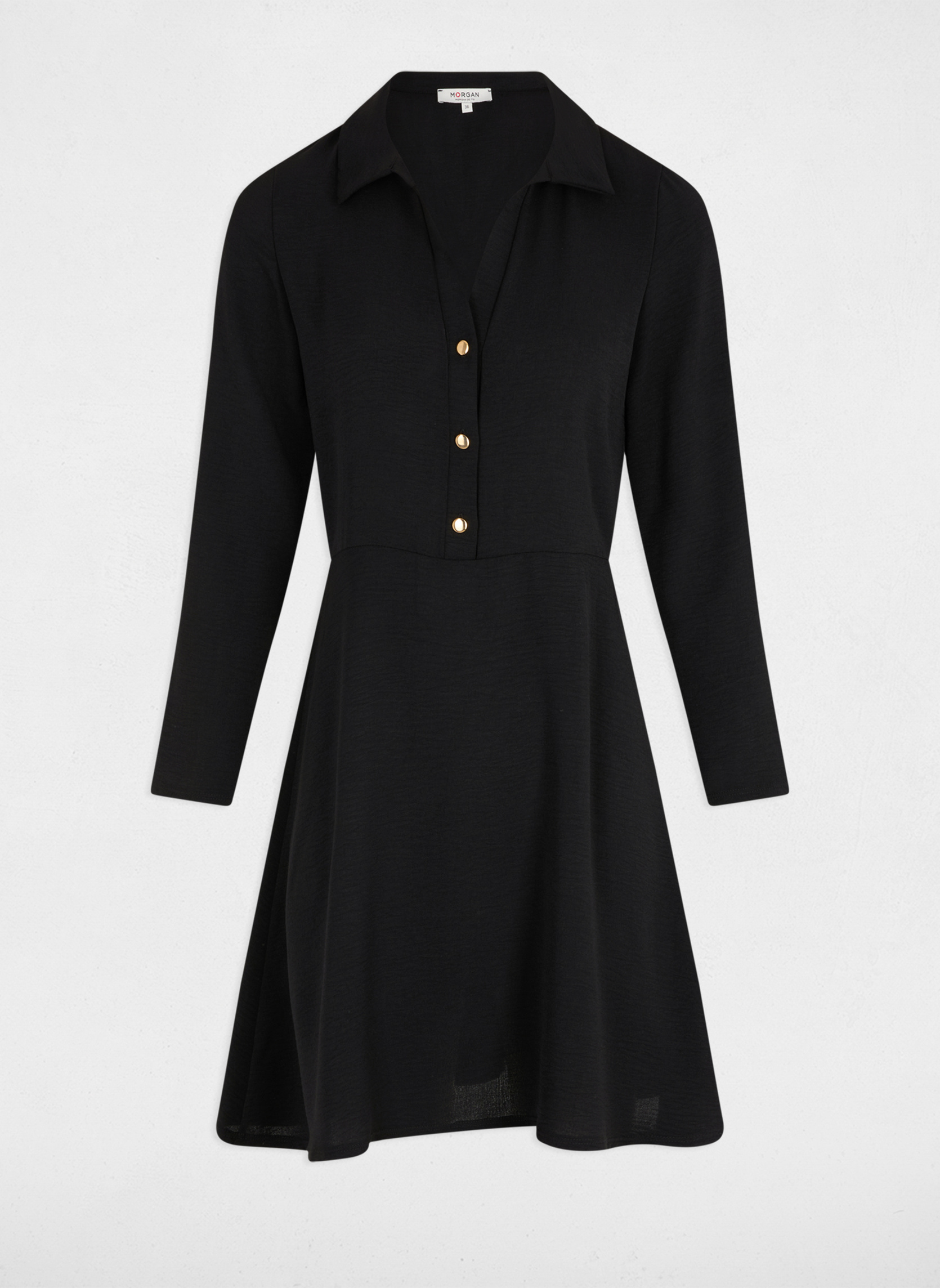 Robes 251-RBREST femme noir Morgan Robes 251-RBREST femme noir Noir