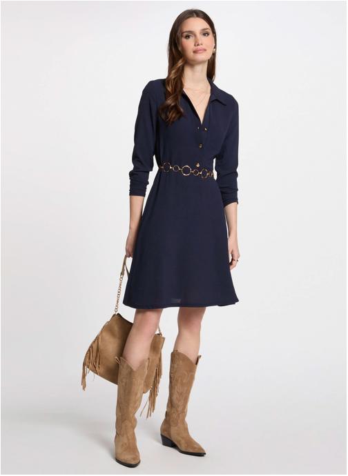 Morgan Robes 251-RBREST femme bleu