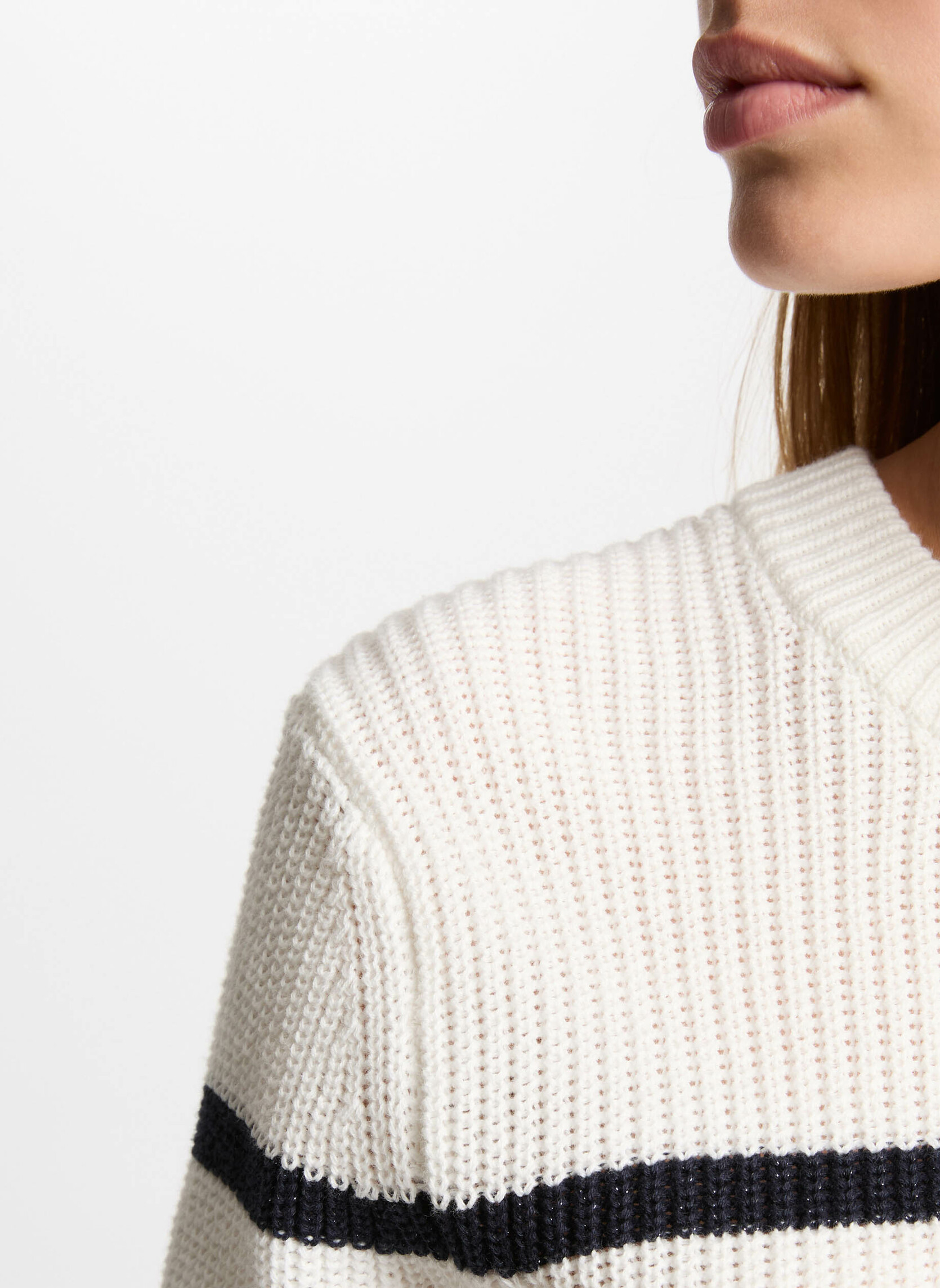 Pulls 251-MISHAK femme blanc Morgan Pulls 251-MISHAK femme blanc Blanc