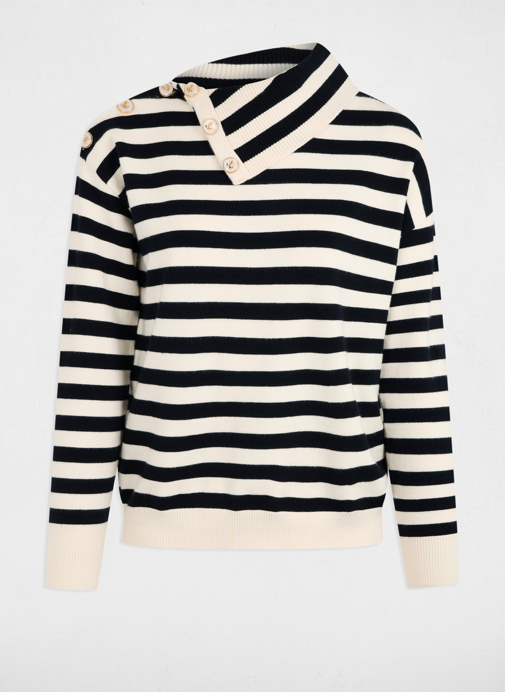 Pulls 251-MOUETTE femme blanc Morgan Pulls 251-MOUETTE femme blanc Blanc