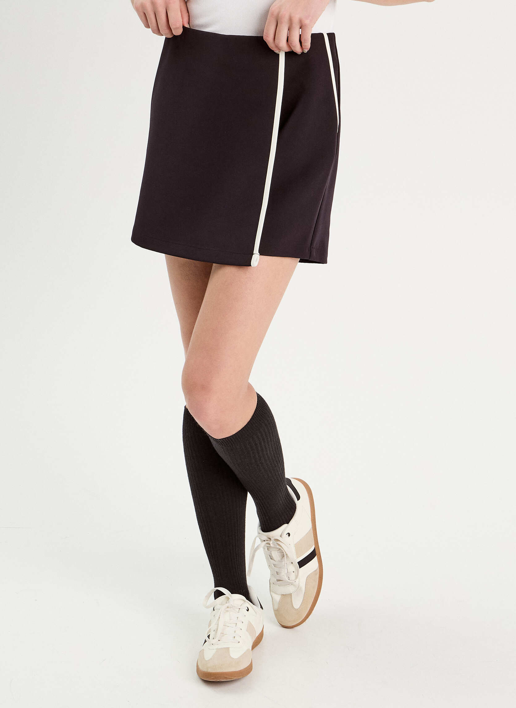 Jupes mi-longues JUSKOBICONI femme noir Cache Cache Jupes mi-longues JUSKOBICONI femme noir Noir