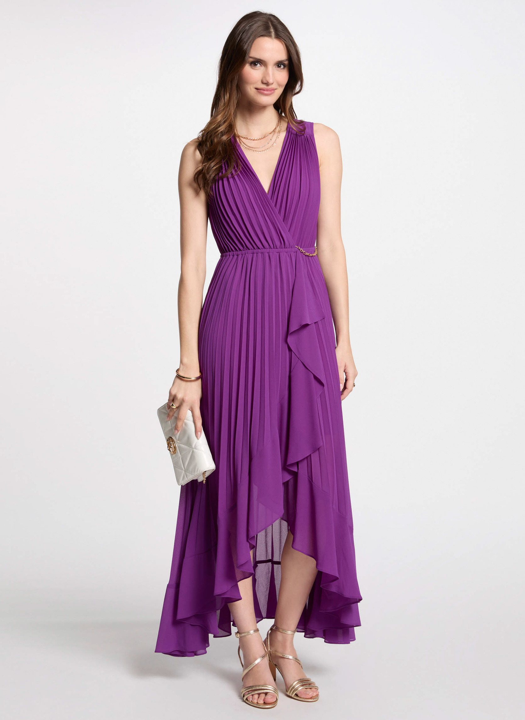 Morgan Robes 251-ROSYTA femme violet | Sarenza France