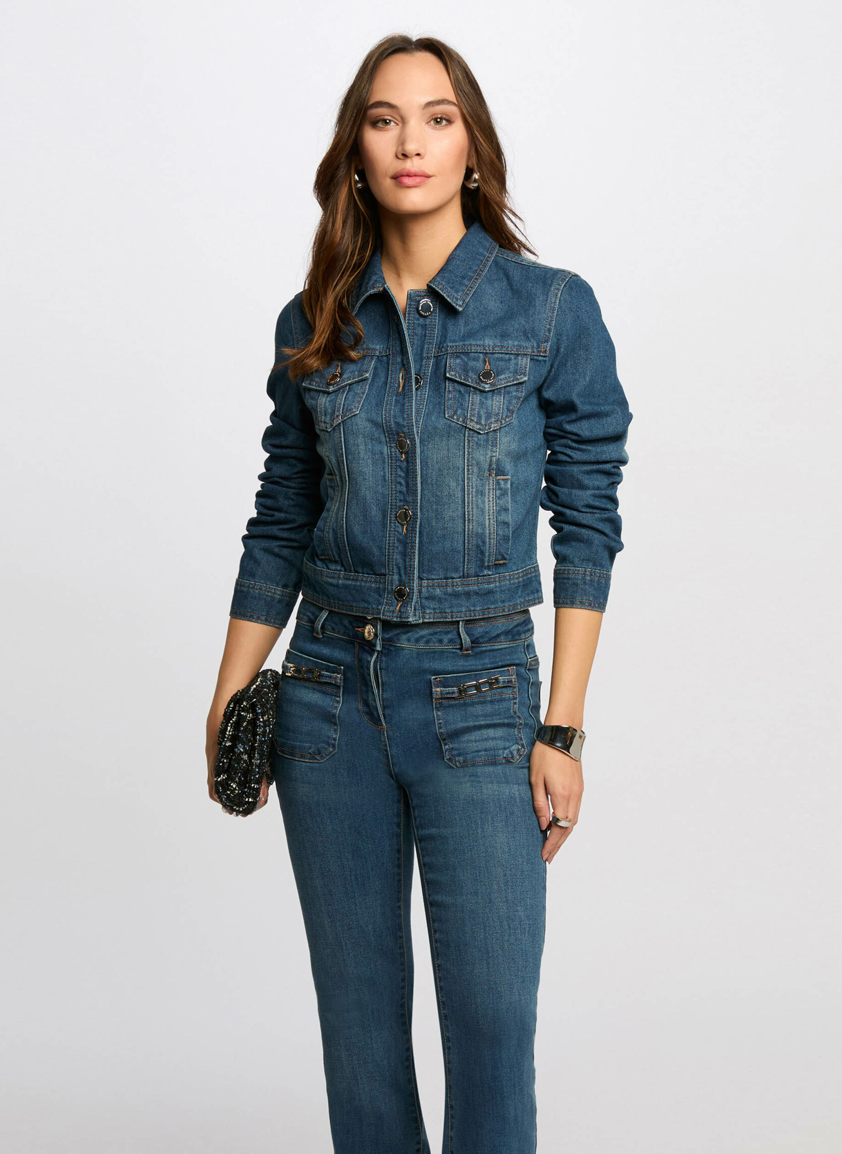 Vestes 251-VPIMI femme bleu Morgan Vestes 251-VPIMI femme bleu Jean stone