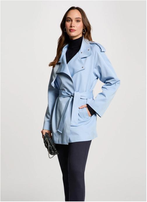 Morgan Trench-coats 251-GLINE femme bleu