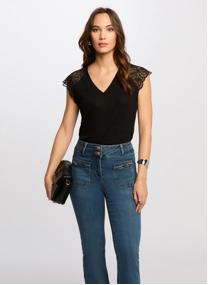 Tee-shirts 251-DMEG femme bleu