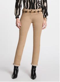 Pantalons droit 251-PETROI1 femme blanc