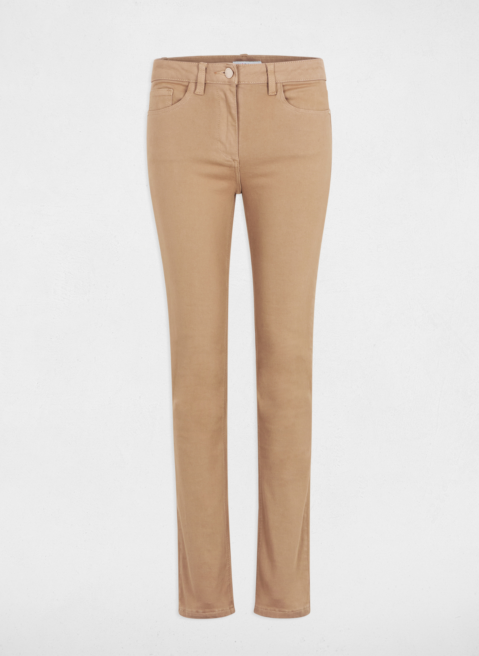 Pantalons droit 251-PETROI1 femme marron Morgan Pantalons droit 251-PETROI1 femme marron Marron clair