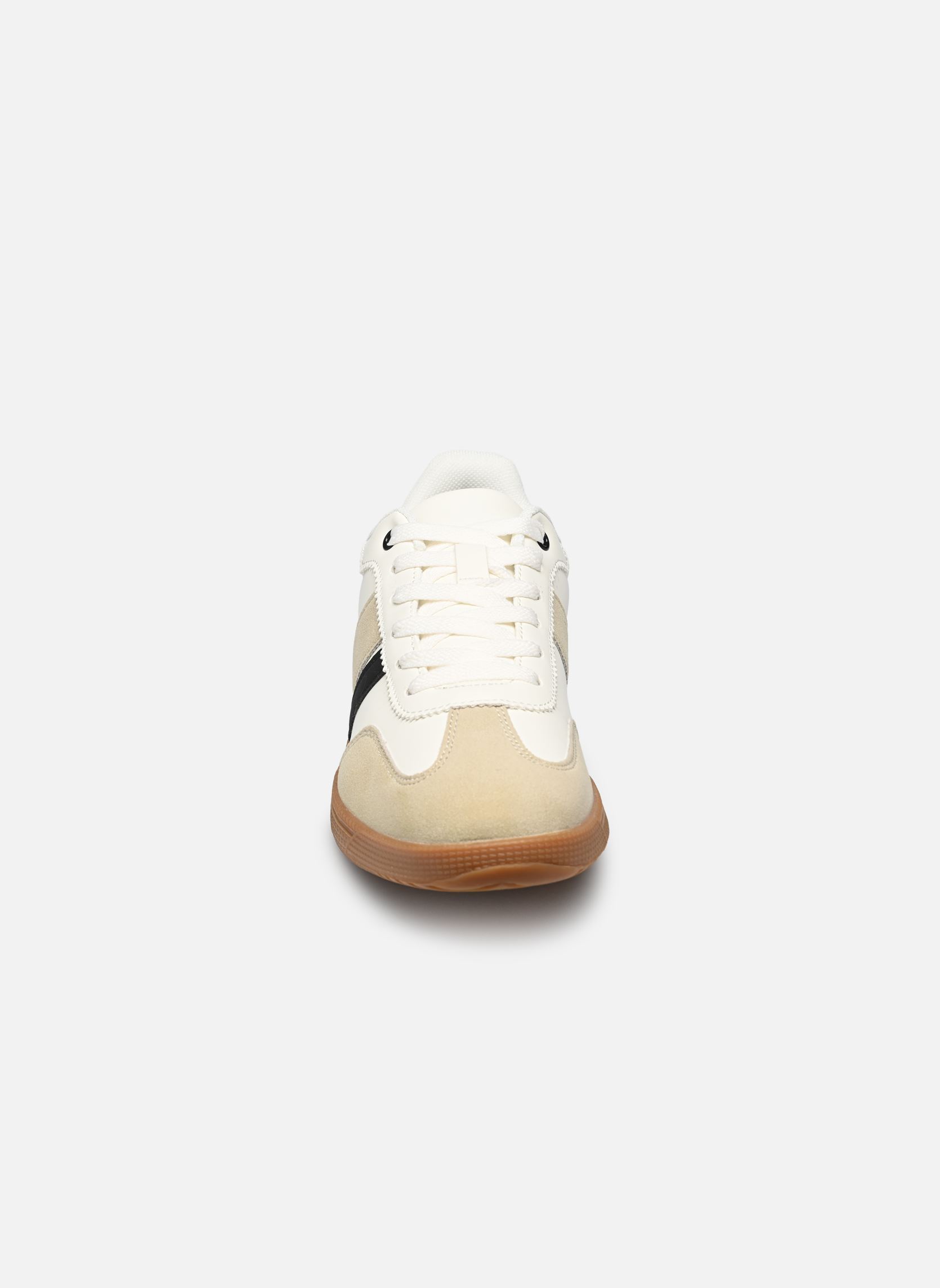 Niedrige Sneaker Baskets EMIELE damen weiß MADE BY Niedrige Sneaker Baskets EMIELE damen weiß Blanc