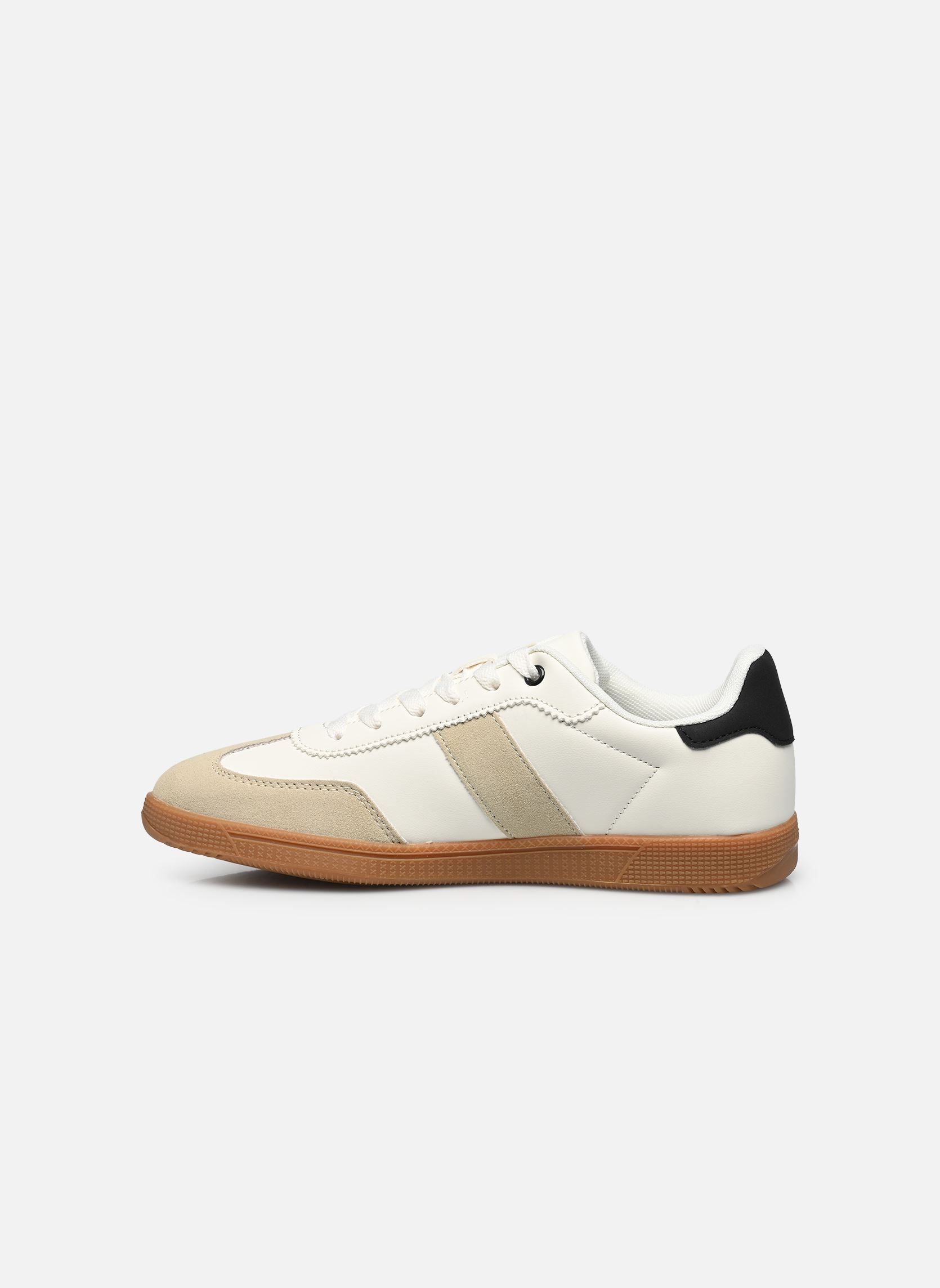 Niedrige Sneaker Baskets EMIELE damen weiß MADE BY Niedrige Sneaker Baskets EMIELE damen weiß Blanc