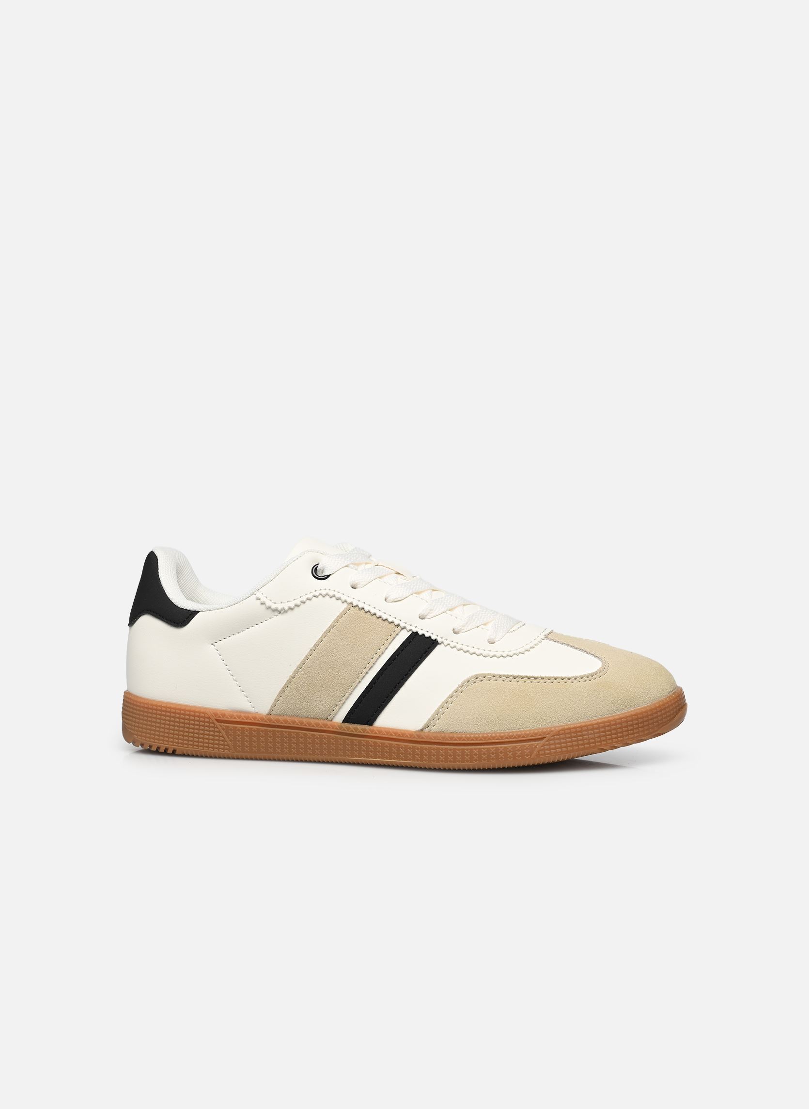 Niedrige Sneaker Baskets EMIELE damen weiß MADE BY Niedrige Sneaker Baskets EMIELE damen weiß Blanc