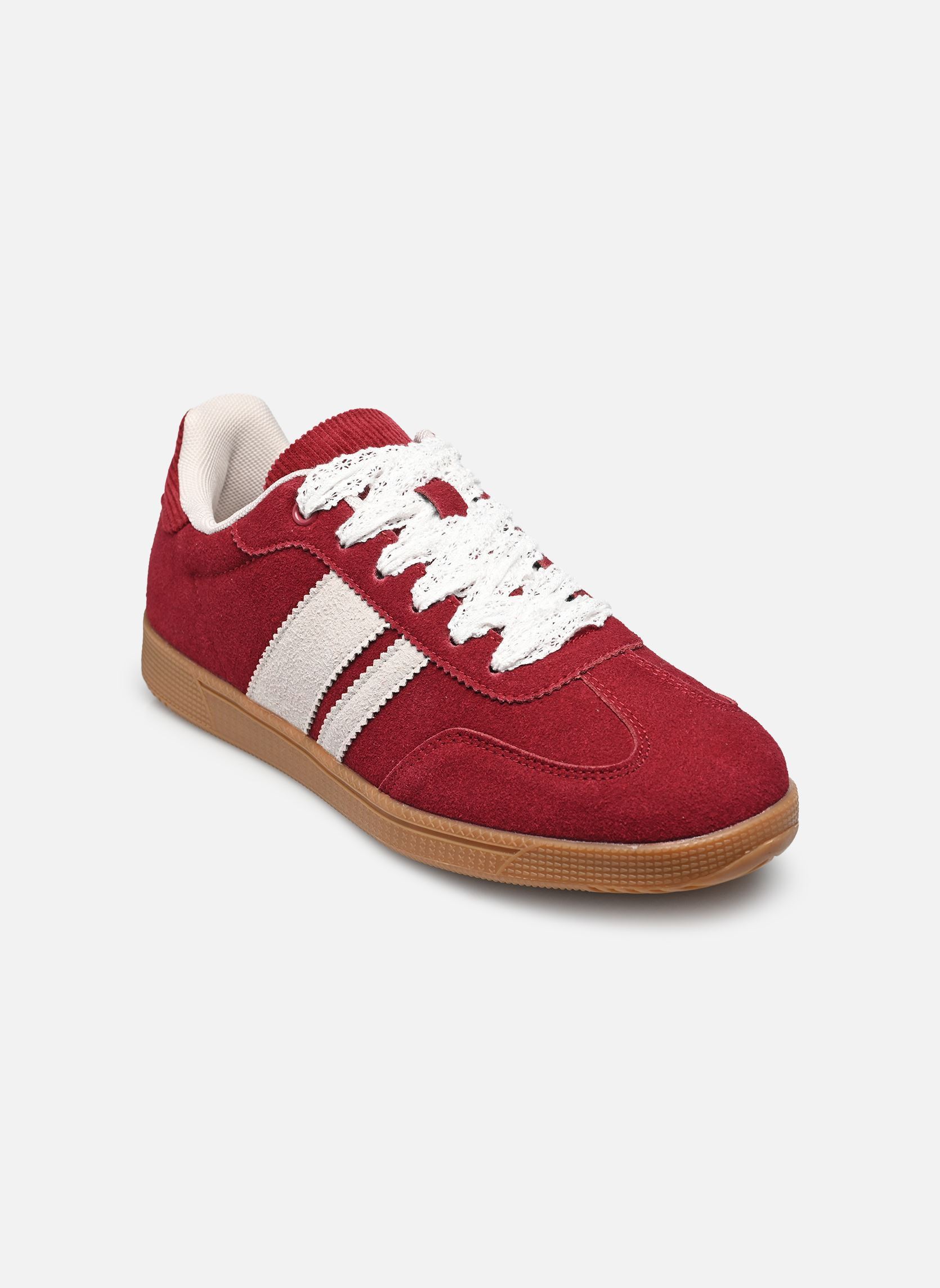 Baskets basses Baskets EMIELE femme rouge MADE BY Baskets basses Baskets EMIELE femme rouge Rouge