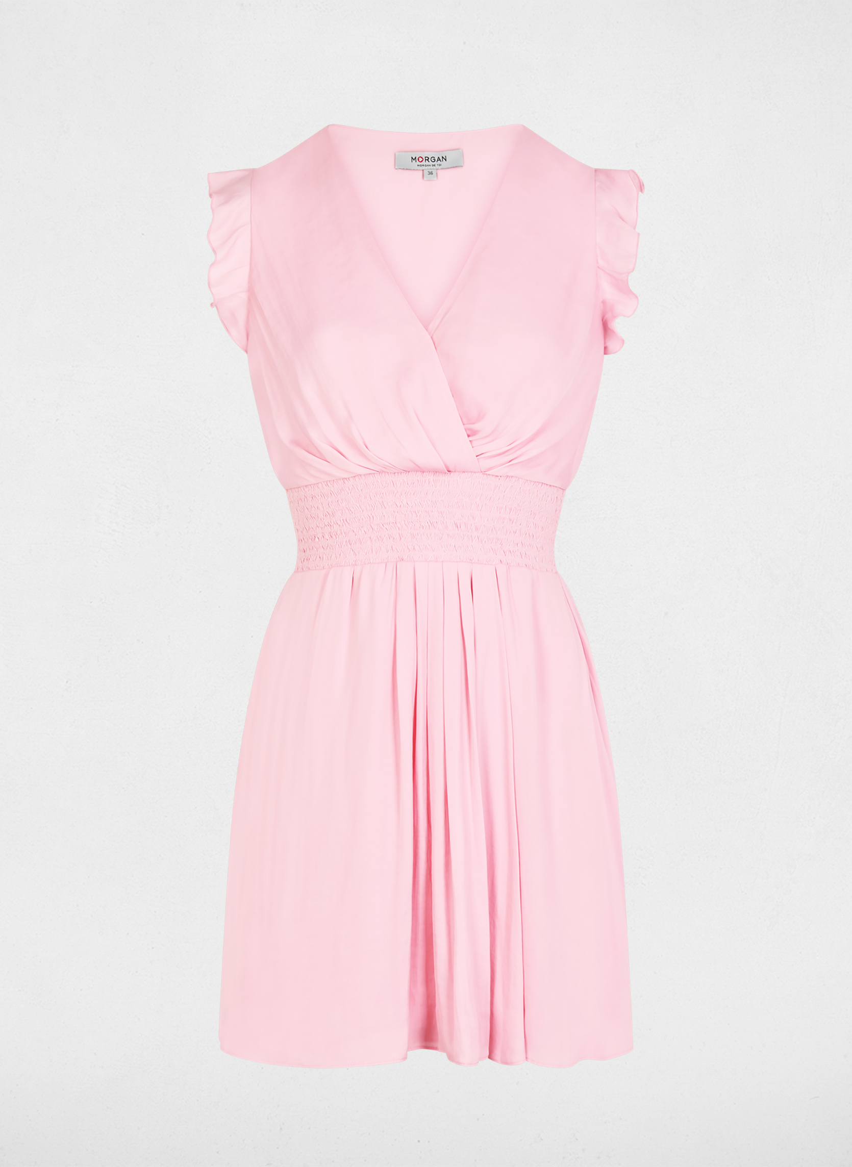 Robes 251-RWANY femme rose Morgan Robes 251-RWANY femme rose Rose