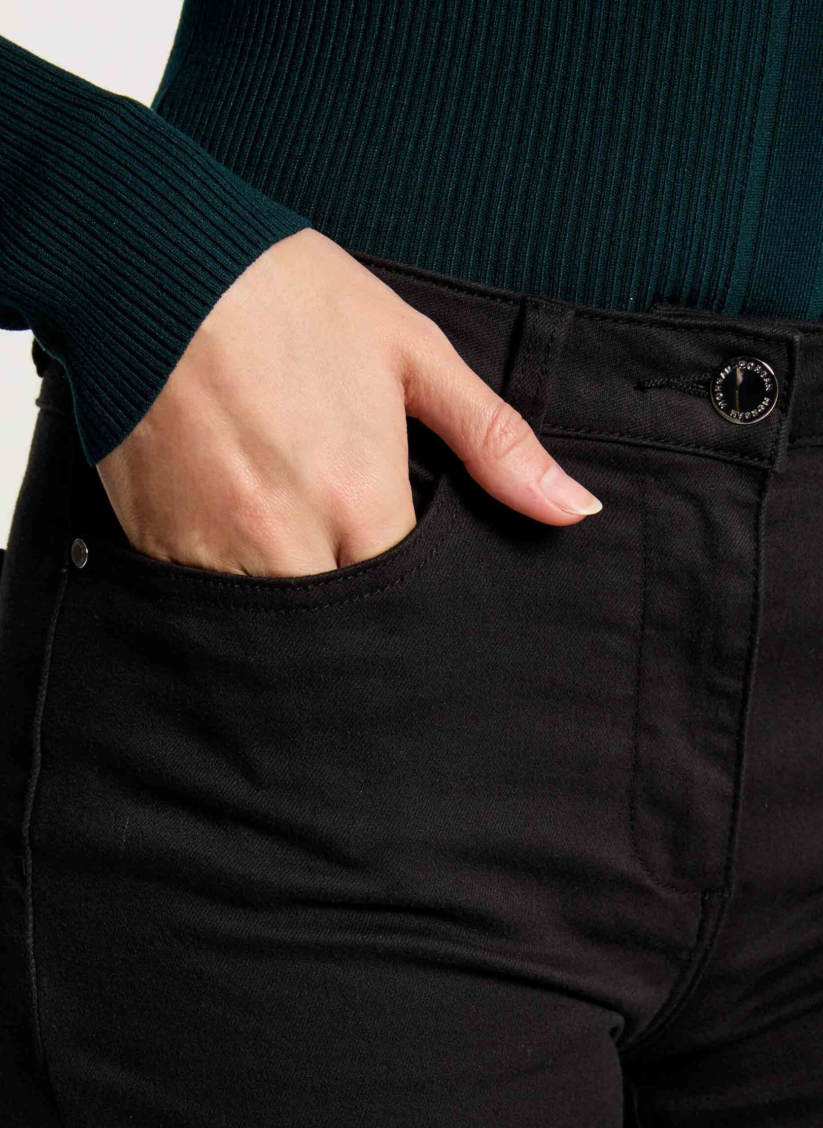 Pantalons droit 251-PETROI femme noir Morgan Pantalons droit 251-PETROI femme noir Noir