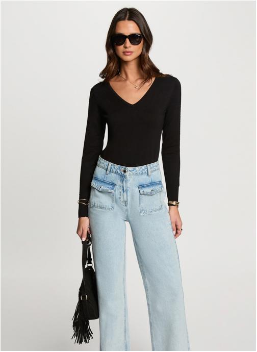 Morgan Pulls 251-MIELO femme noir