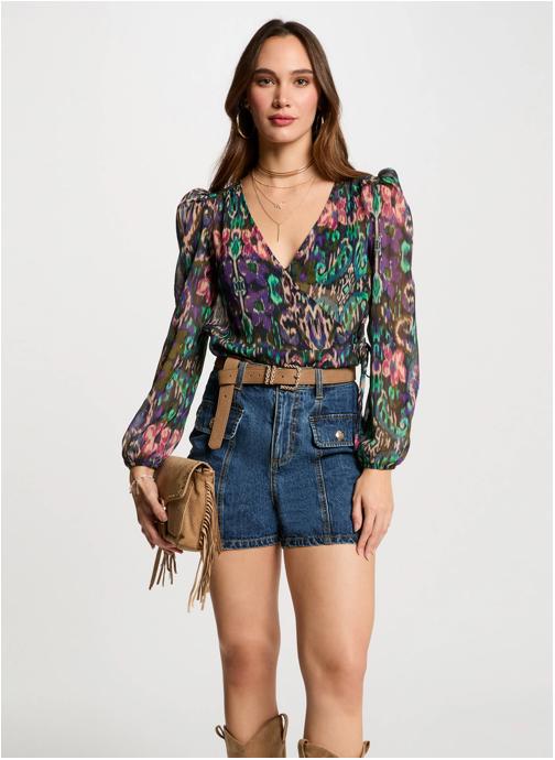 Morgan Chemises 251-CBIL.F femme multicolore