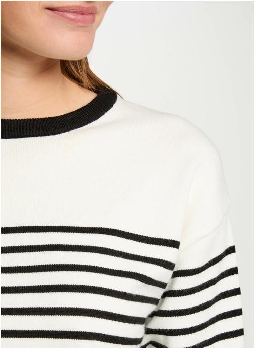 Pull Femme Morgan - Modèle Macaron - Taille XL - Manches Longues - Maille Douce