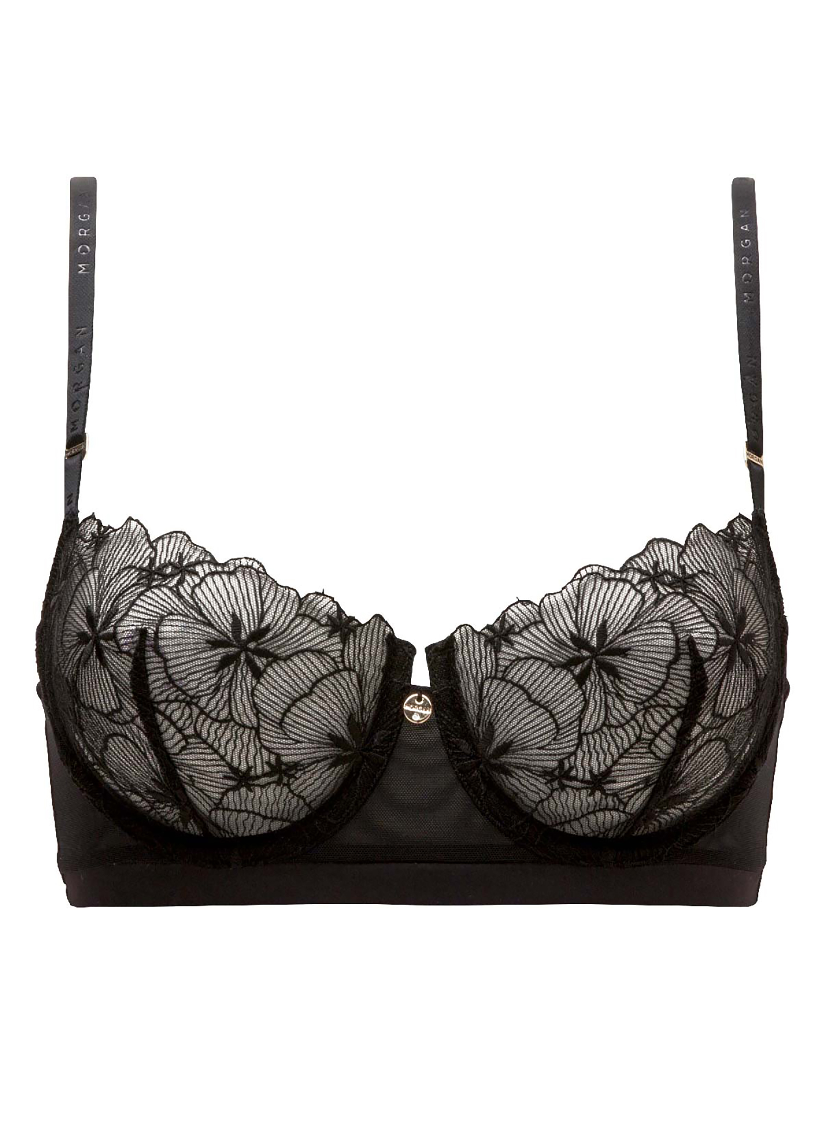 Brassières Soutien-gorge armatures noir Amandine femme noir Morgan Brassières Soutien-gorge armatures noir Amandine femme noir Noir