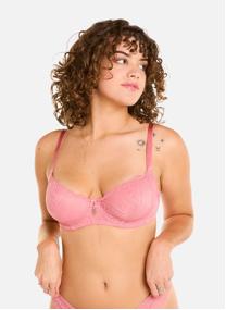 Brassières Soutien-gorge à armatures grand maintien rose Abeille femme rose