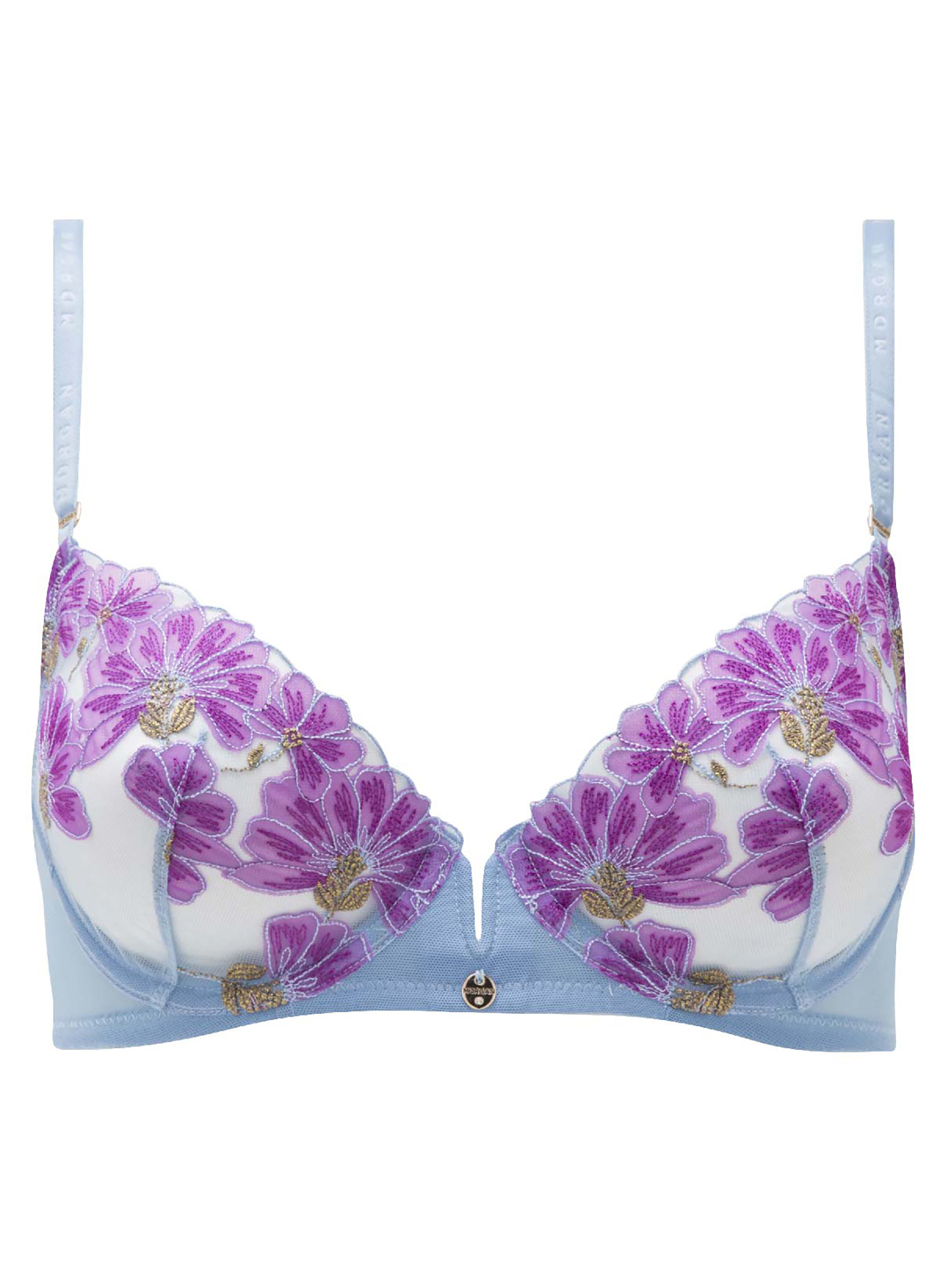 Brassières Soutien-gorge armatures bleu Clemence femme bleu Morgan Brassières Soutien-gorge armatures bleu Clemence femme bleu Bleu