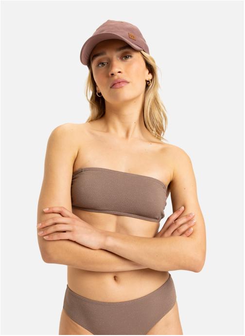 Roxy Hauts de maillot balconnet Lasca femme marron