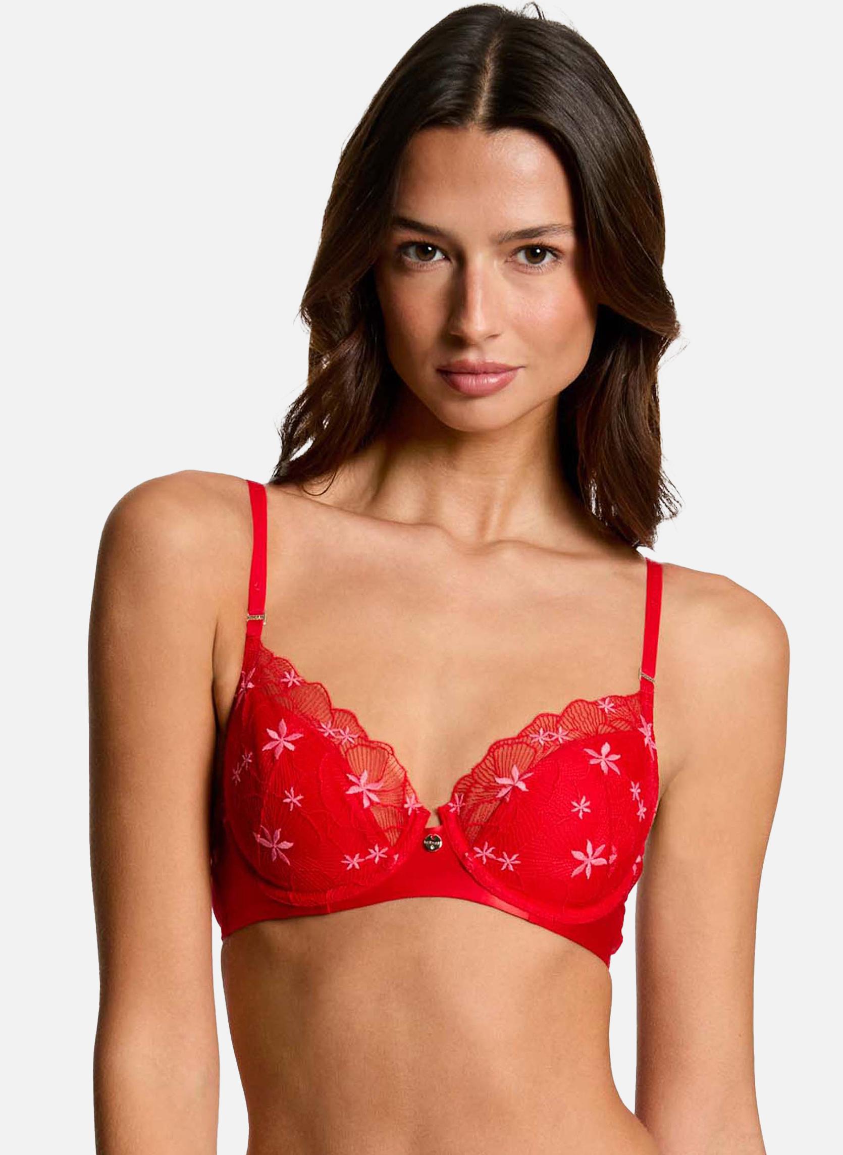 Brassières Soutien-gorge coques moulées rouge Amandine femme rouge Morgan Brassières Soutien-gorge coques moulées rouge Amandine femme rouge Rouge