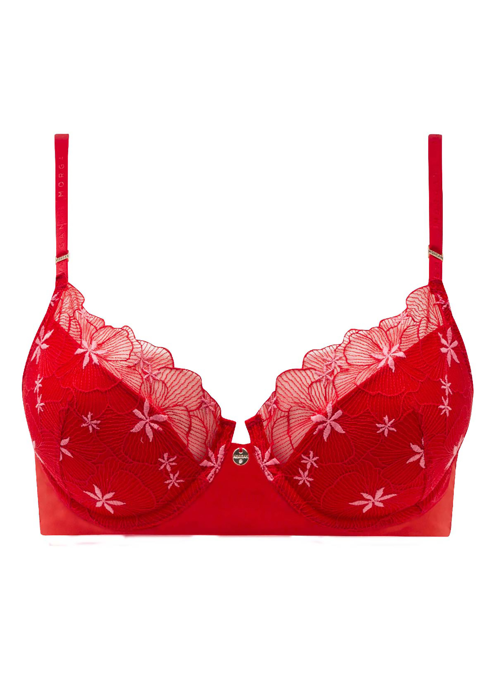 Brassières Soutien-gorge coques moulées rouge Amandine femme rouge Morgan Brassières Soutien-gorge coques moulées rouge Amandine femme rouge Rouge