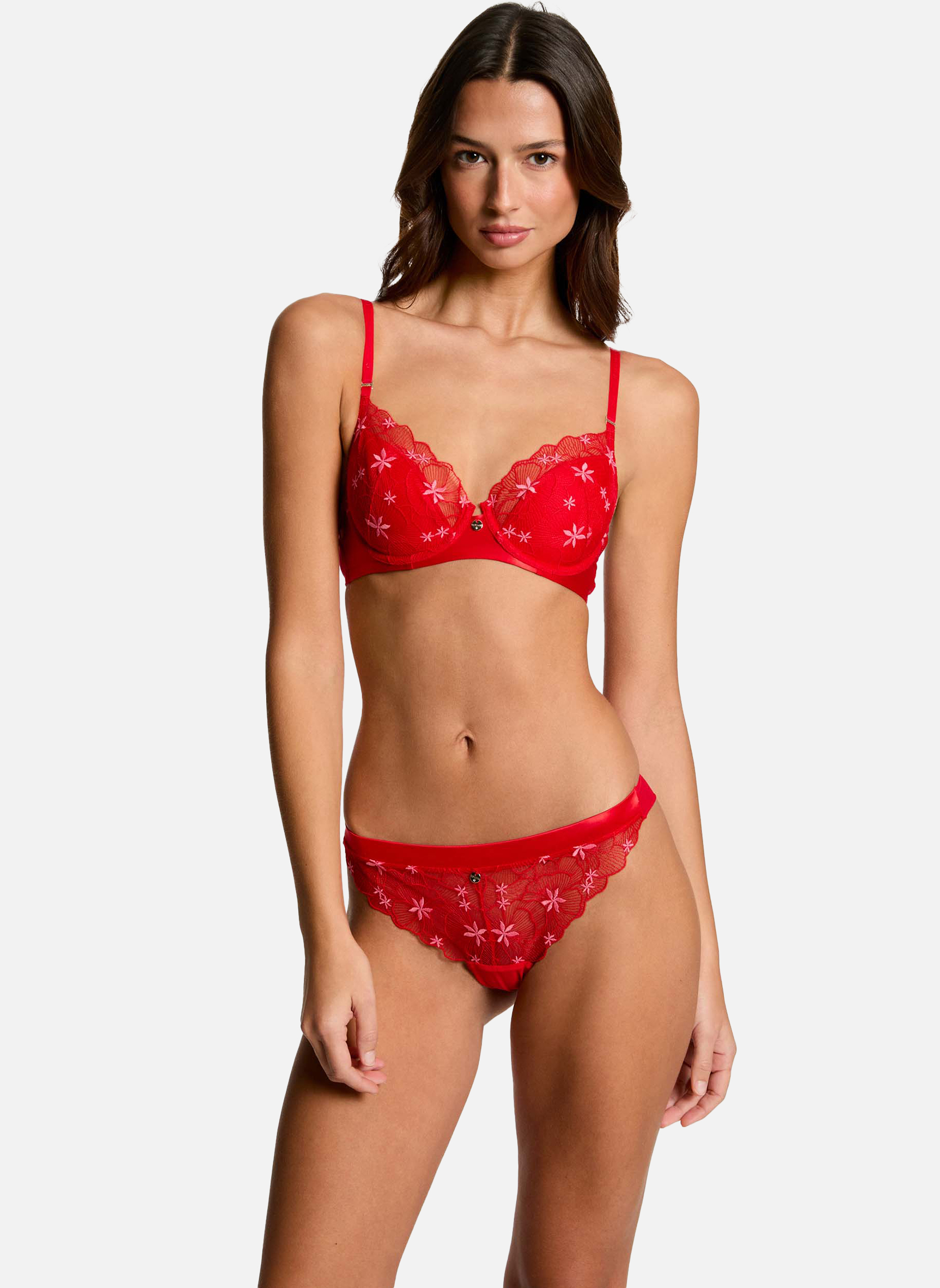 Brassières Soutien-gorge coques moulées rouge Amandine femme rouge Morgan Brassières Soutien-gorge coques moulées rouge Amandine femme rouge Rouge